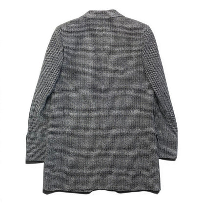 Saint Laurent E8 Tweed Jacket Tailored 36 Gray Wool — view 3