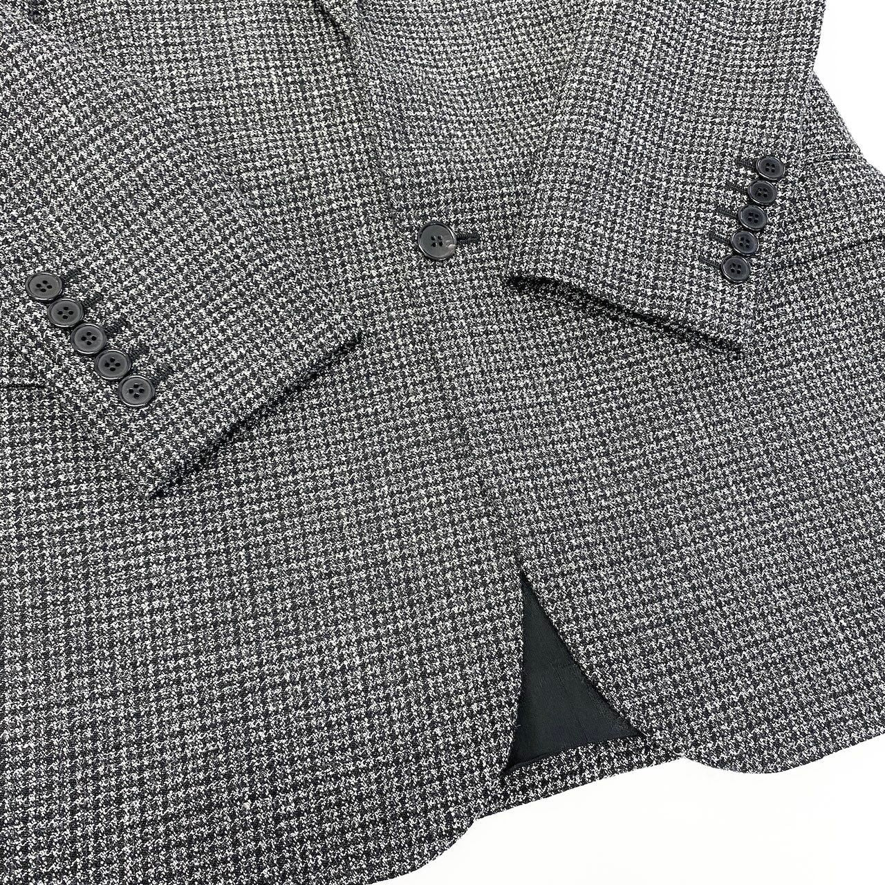 Saint Laurent E8 Tweed Jacket Tailored 36 Gray Wool — view 6