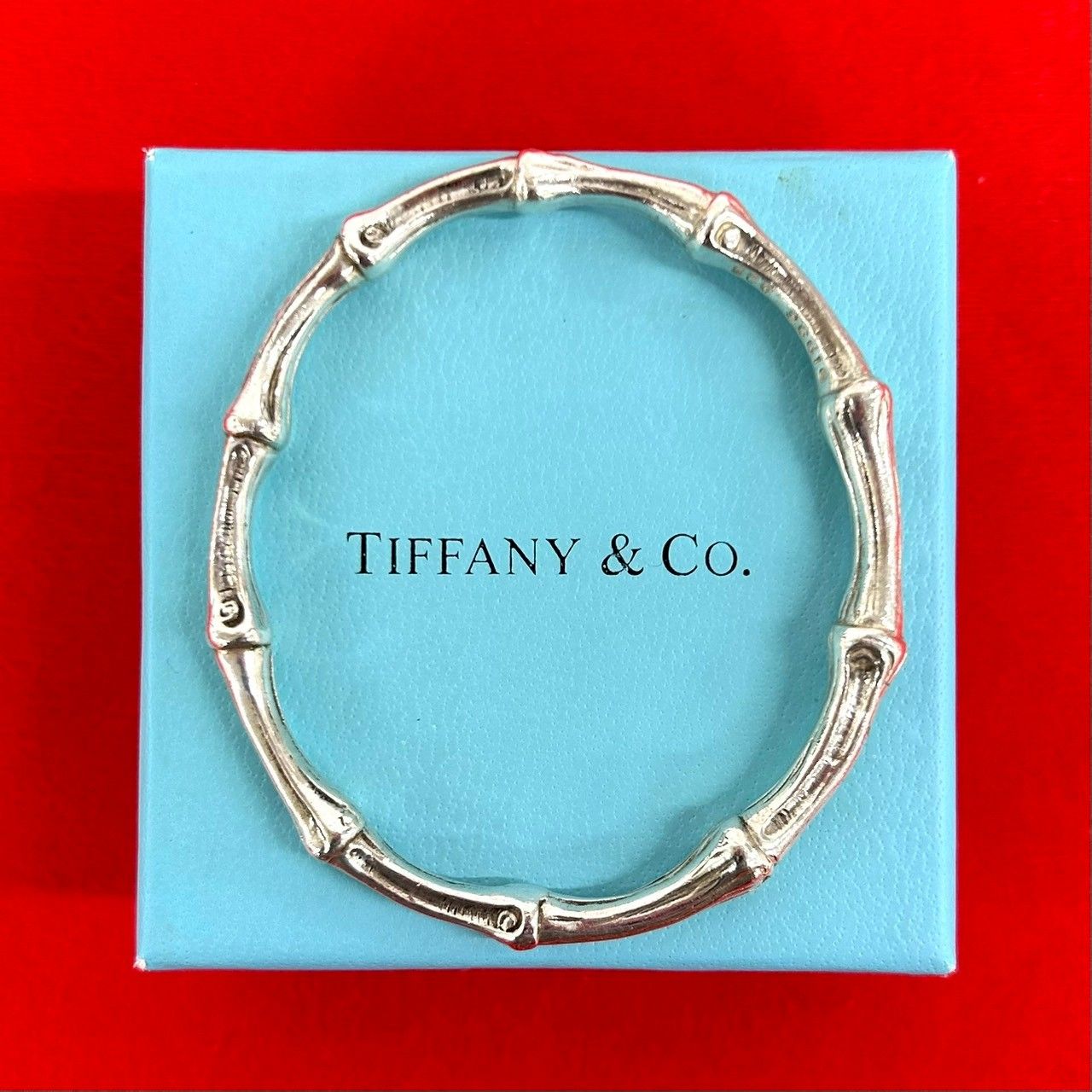 Tiffany & Co Bangle 925 Sterling Silver Bracelet
