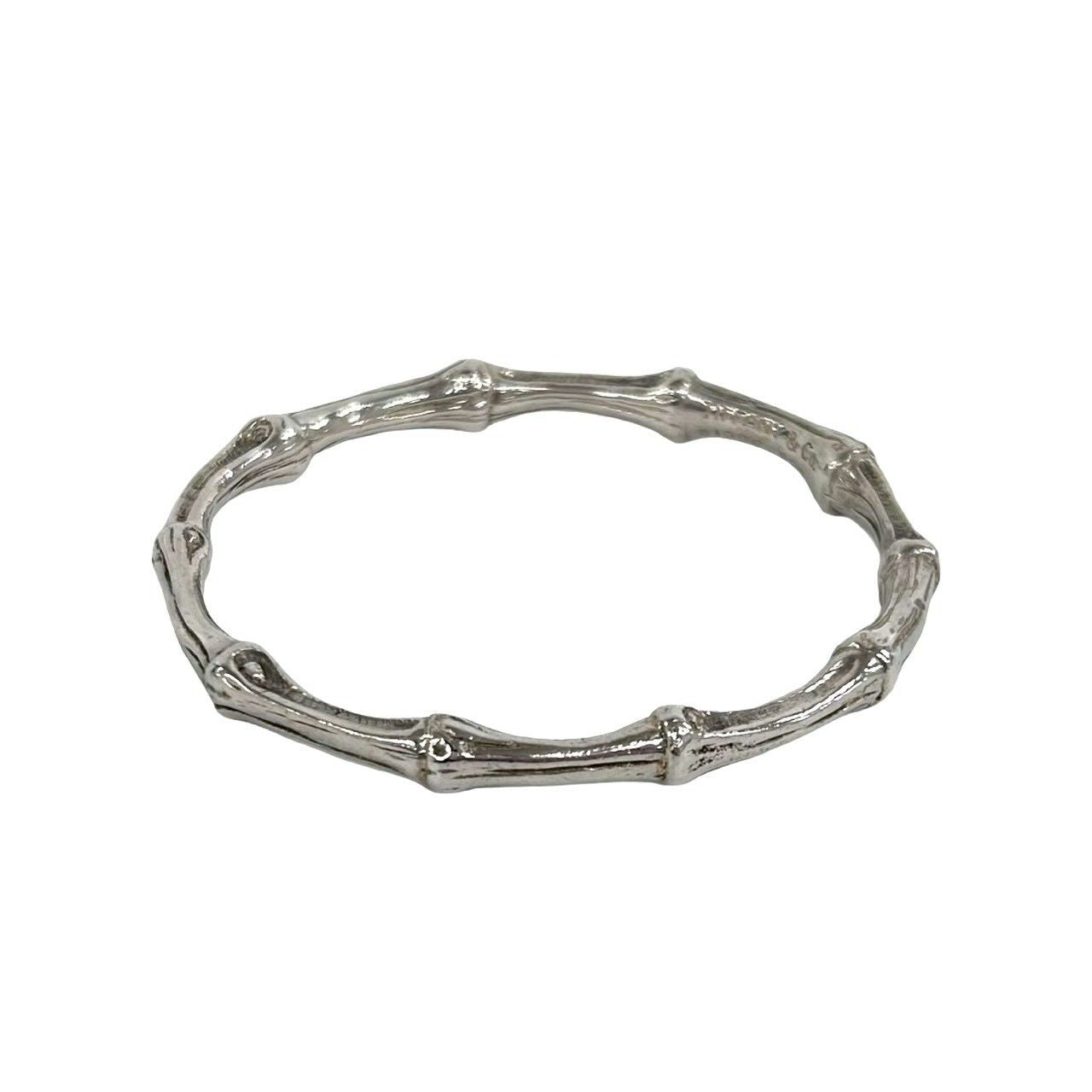 Tiffany & Co Bangle 925 Sterling Silver Bracelet — view 5