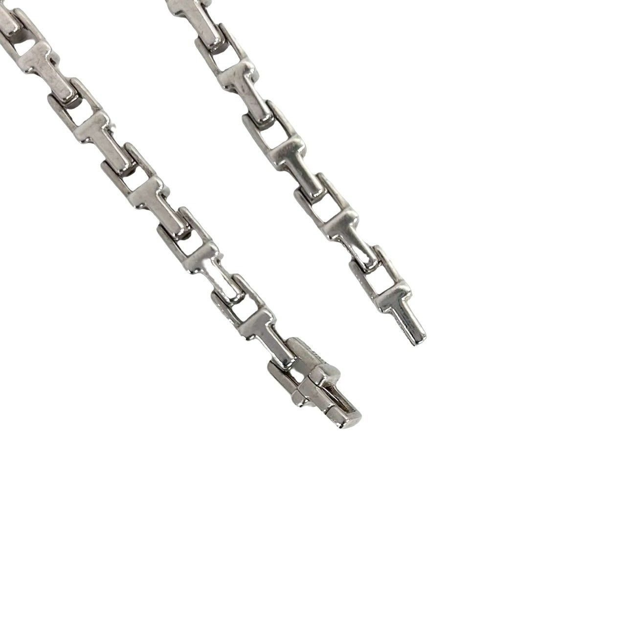 Tiffany & Co T Narrow Bracelet 925 Sterling Silver Bangle — view 5