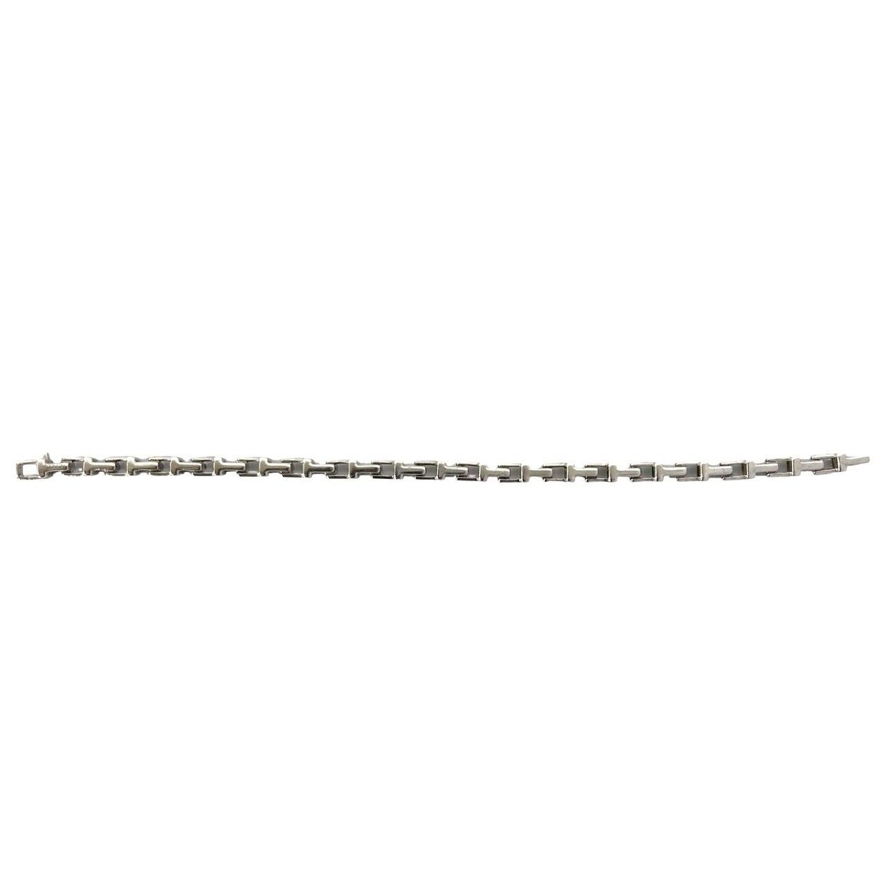 Tiffany & Co T Narrow Bracelet 925 Sterling Silver Bangle — view 7