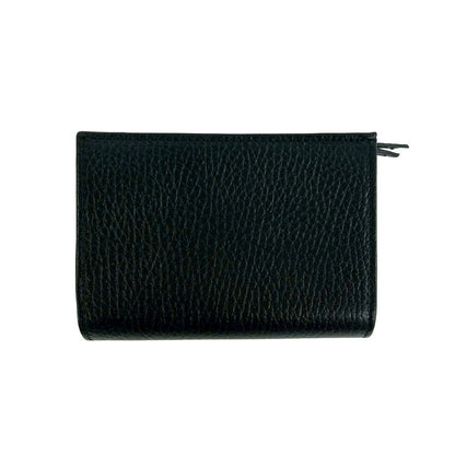 Gucci Double Small Wallet Leather Mini Bifold Black — view 2