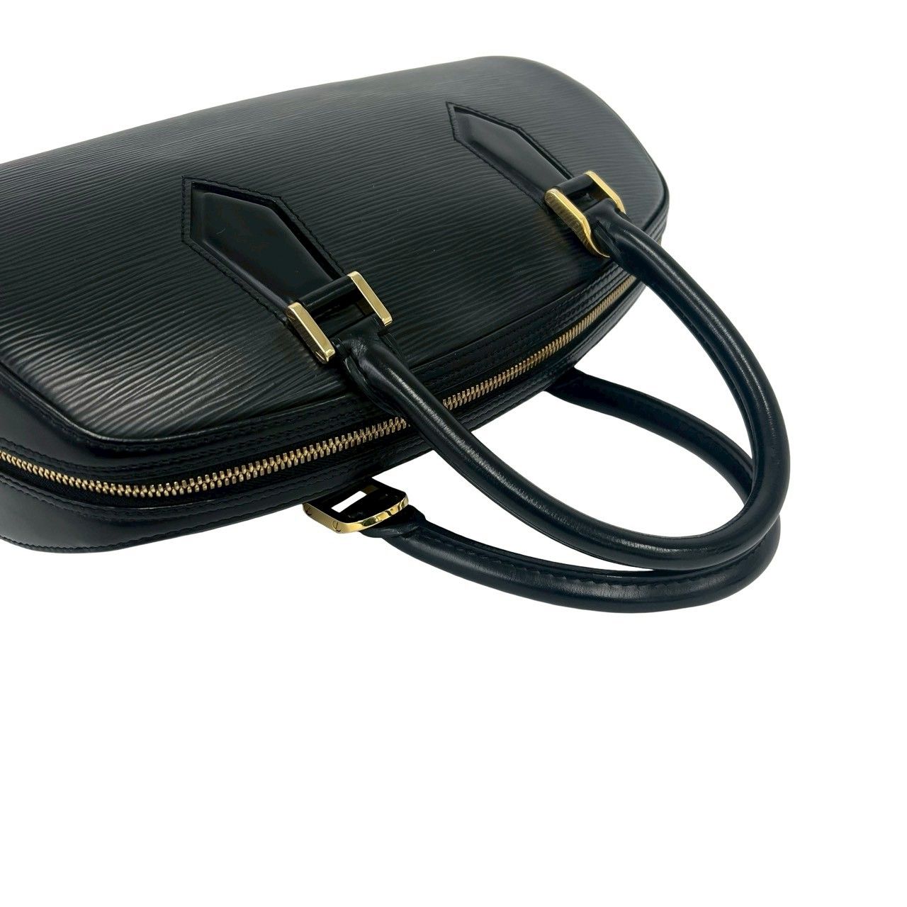 Louis Vuitton Vintage Jasmine Epi Leather Mini Boston Bag Noir — view 4