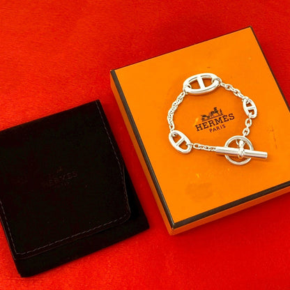 Hermes Farandole 925 Sterling Silver Bracelet