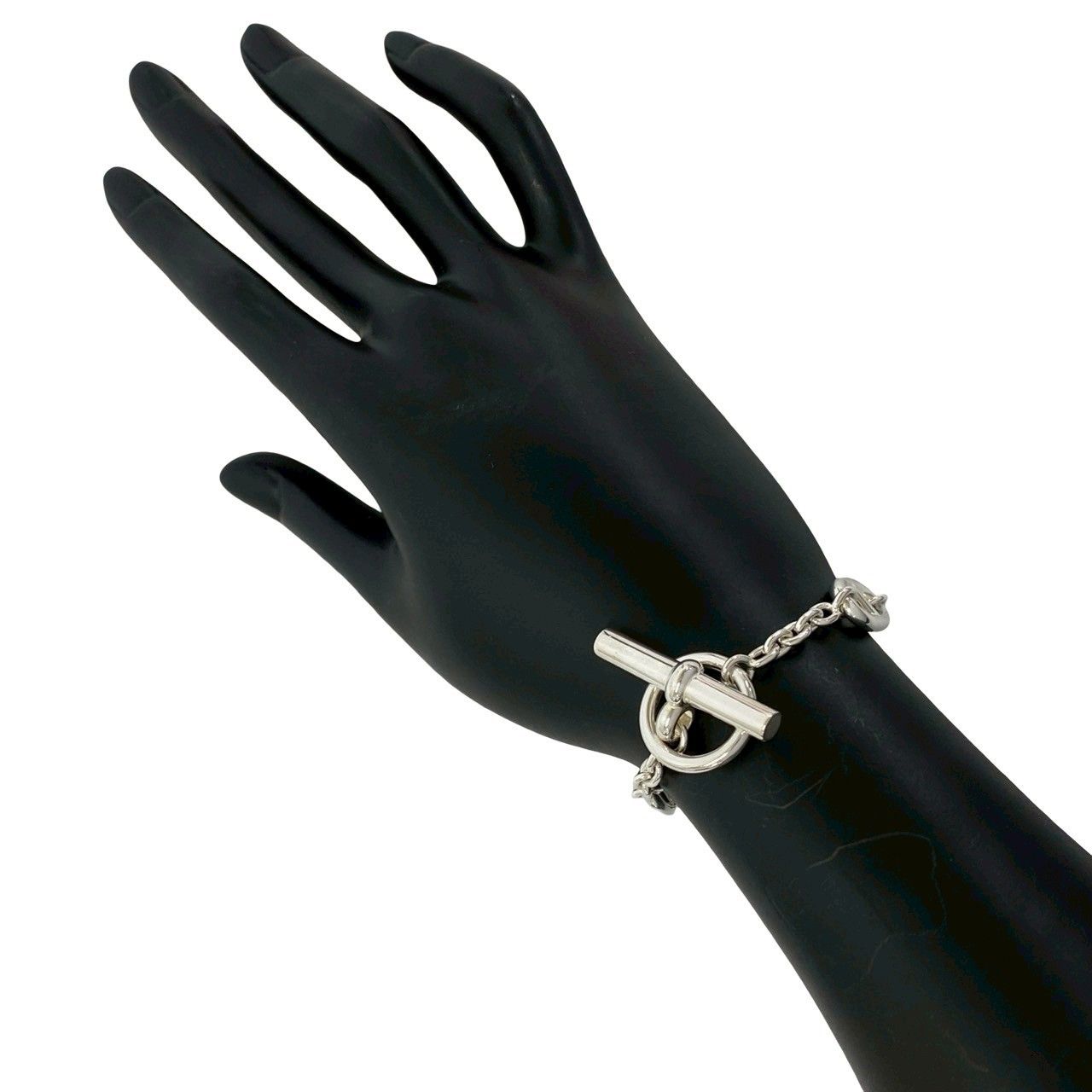 Hermes Farandole 925 Sterling Silver Bracelet — view 2