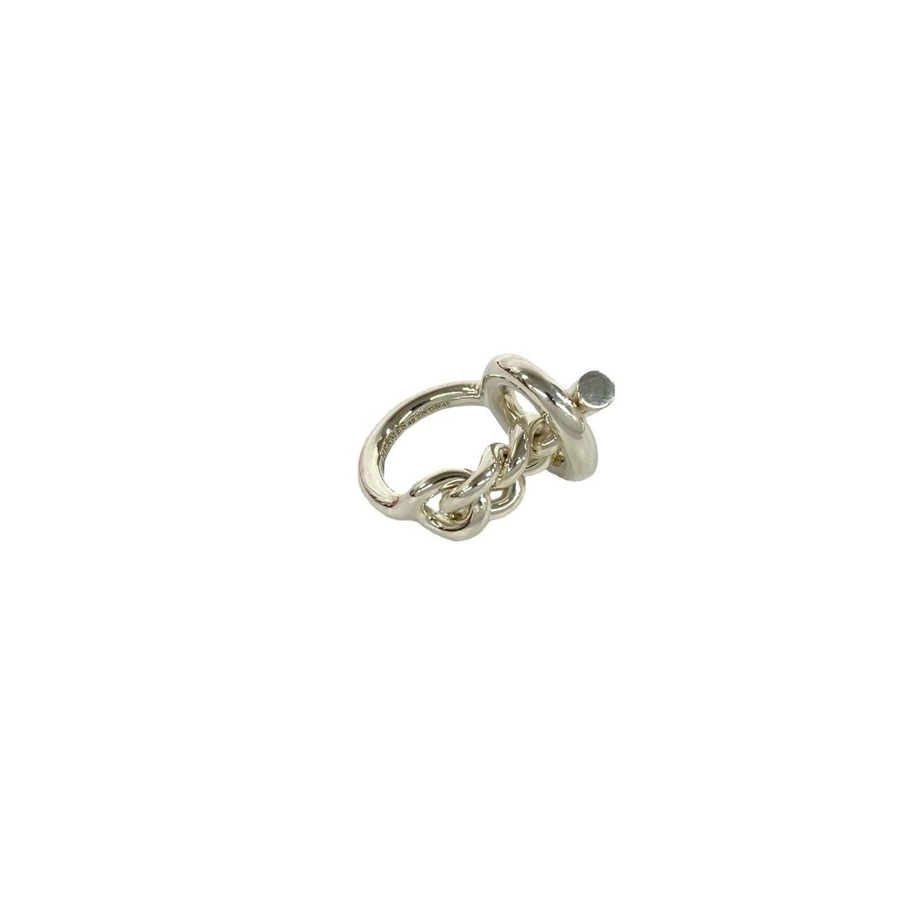 Hermes Croisette 925 Sterling Silver Ring — view 5