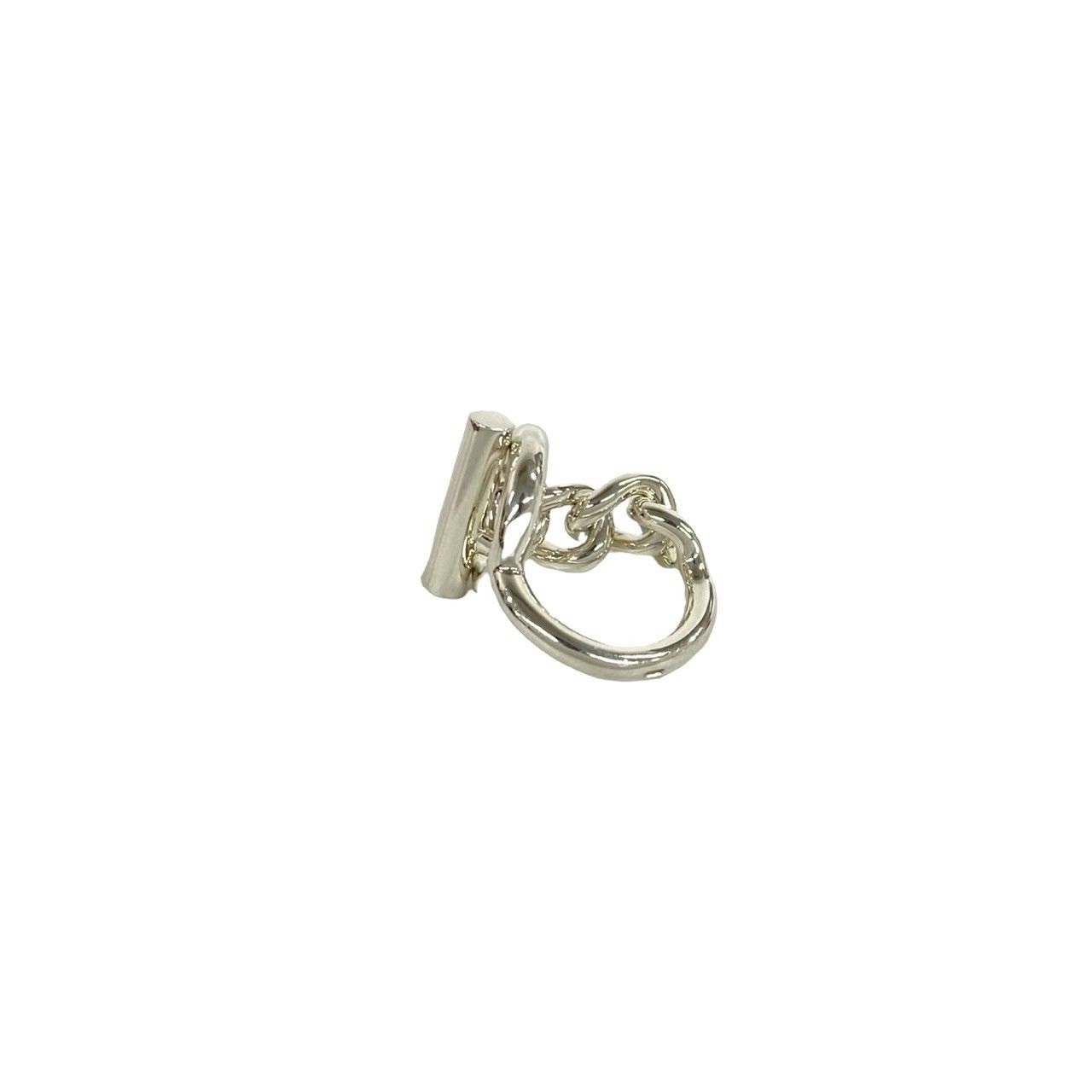 Hermes Croisette 925 Sterling Silver Ring — view 4