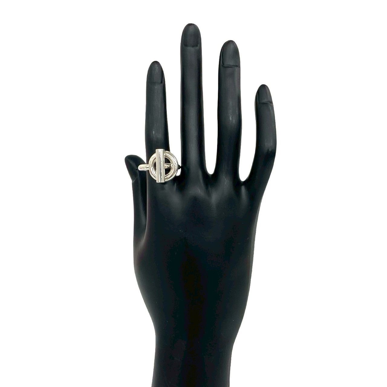 Hermes Echappee 925 Sterling Silver Ring — view 2