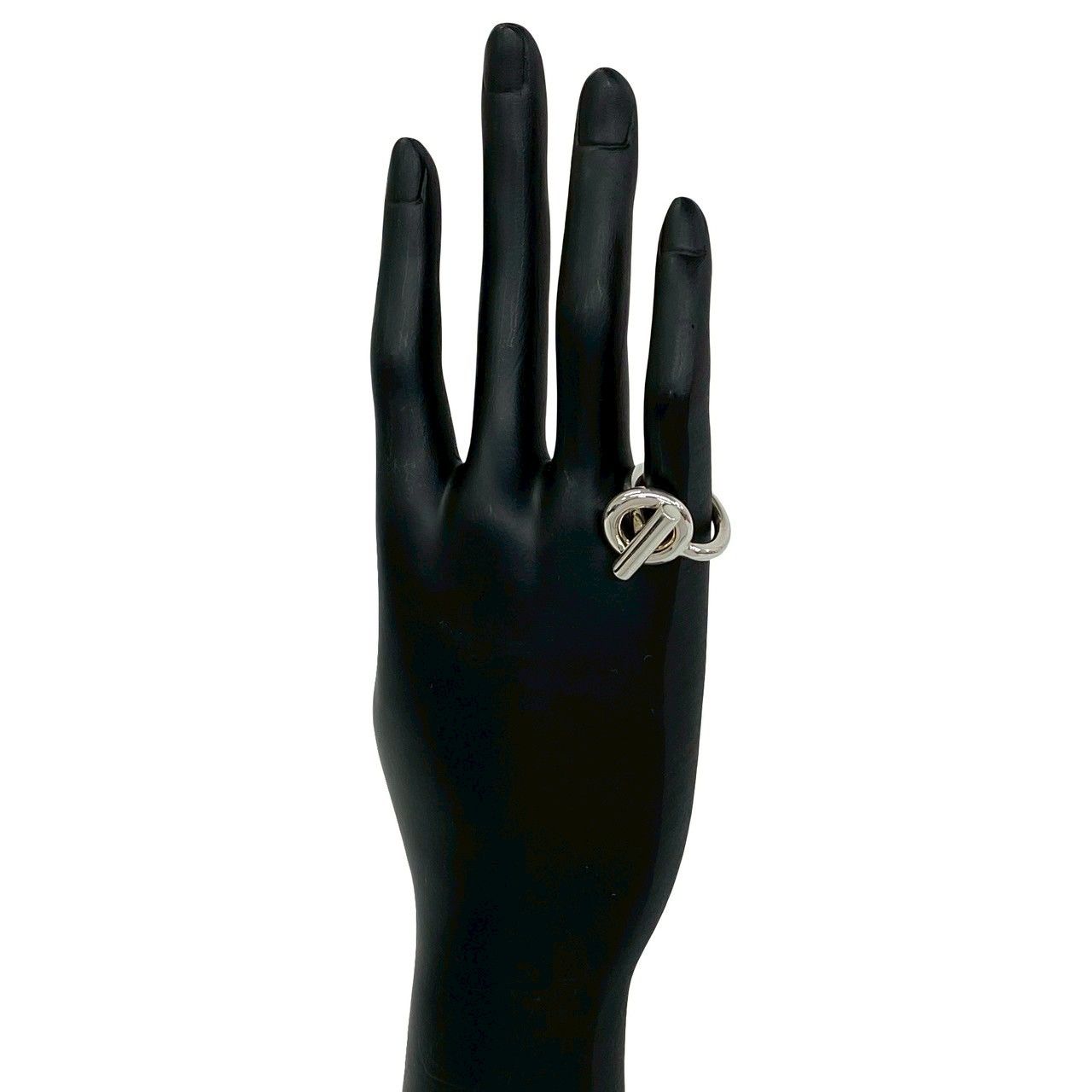 Hermes Echappee 925 Sterling Silver Ring — view 2
