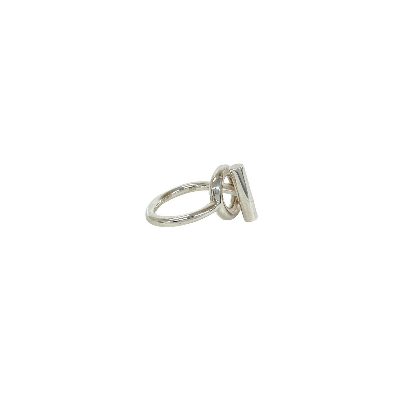 Hermes Echappee 925 Sterling Silver Ring — view 5