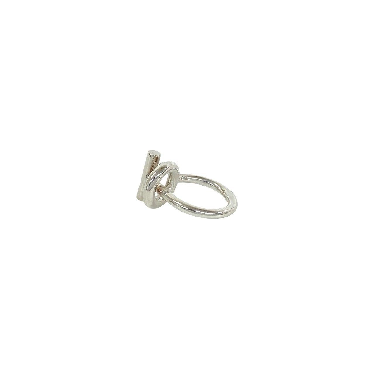 Hermes Echappee 925 Sterling Silver Ring — view 4
