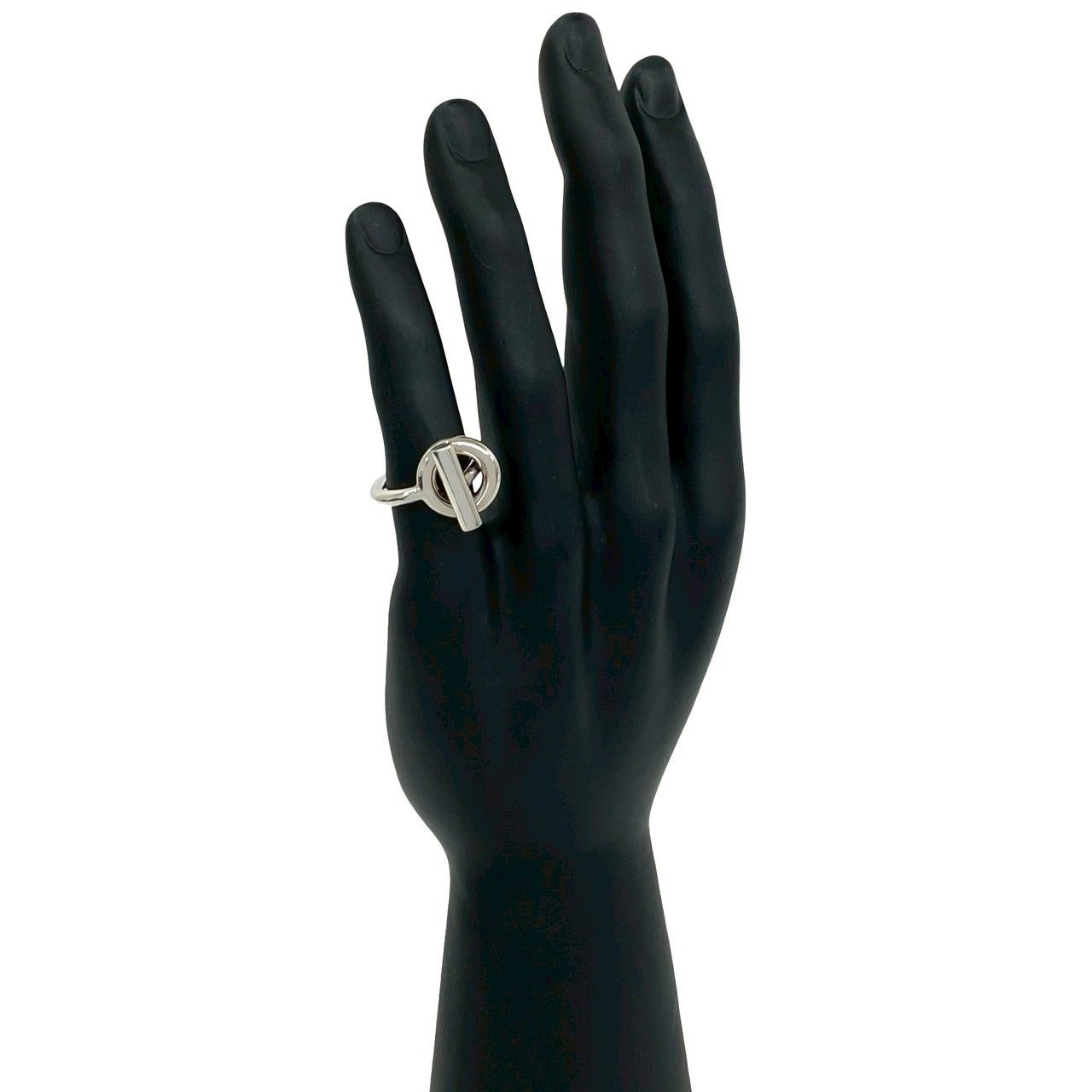 Hermes Echappee 925 Sterling Silver Ring — view 2