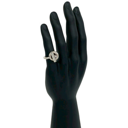 Hermes Echappee 925 Sterling Silver Ring — view 2