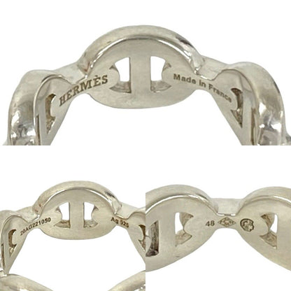 Hermes Chaine D'ancre PM 925 Sterling Silver Ring — view 3