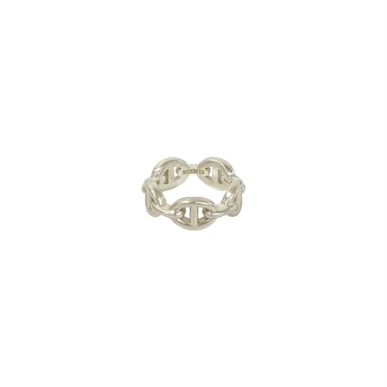 Hermes Chaine D'ancre PM 925 Sterling Silver Ring — view 4