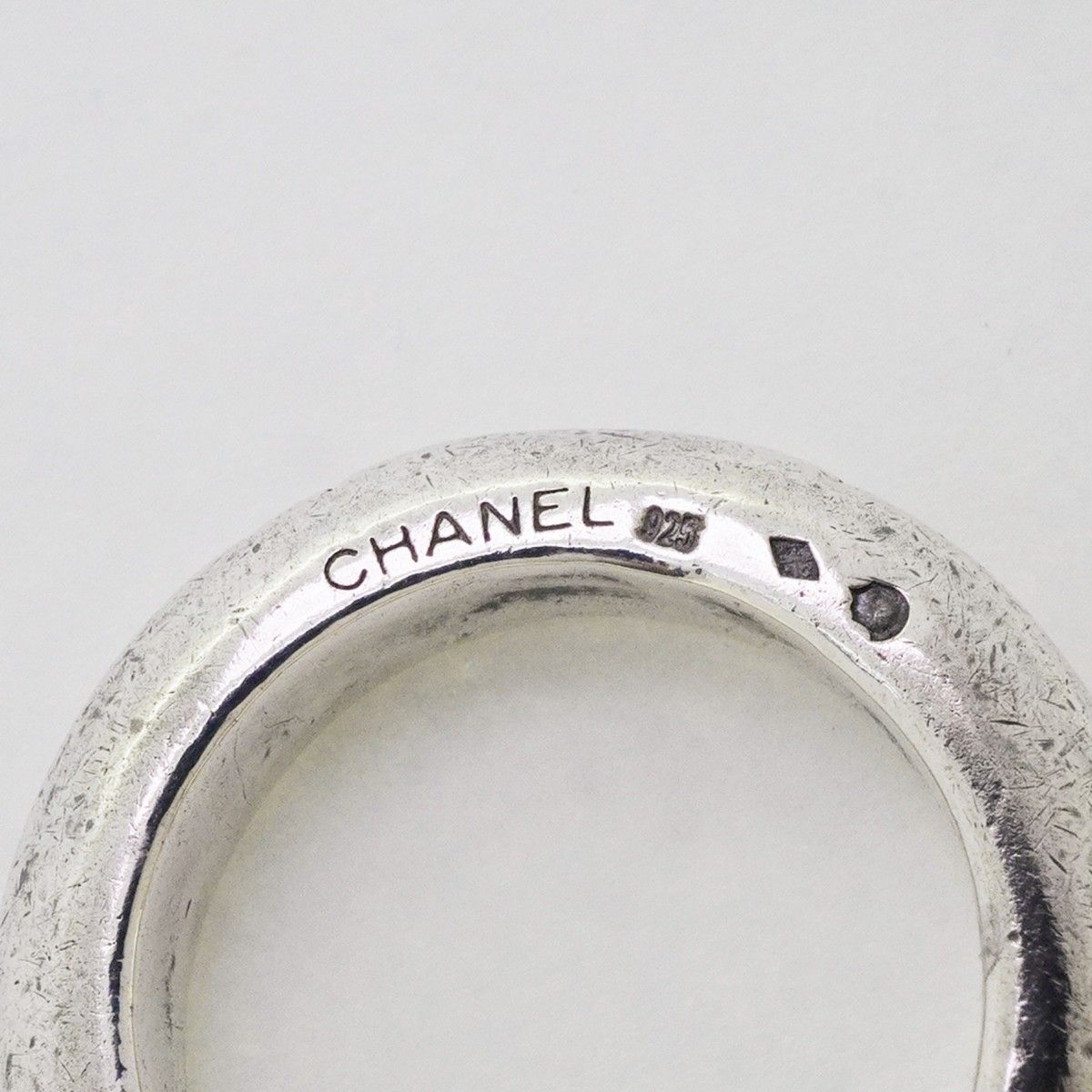 Chanel Ring Logo 925 Sterling Silver — view 4