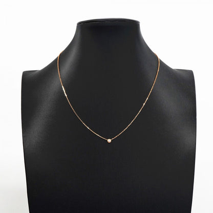 Cartier Necklace Damier XS 18k Pink Gold Diamond — view 6