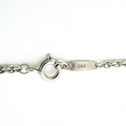 Tiffany & Co Necklace Concave Cross 925 Sterling Silver — view 5