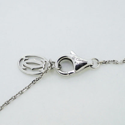 Cartier Necklace Damier 18k White Gold Diamond — view 4
