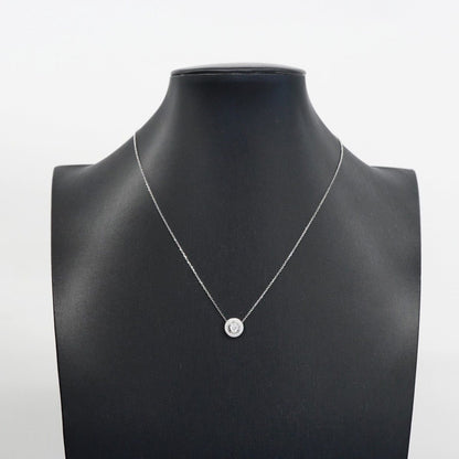 Cartier Necklace Damier 18k White Gold Diamond — view 6