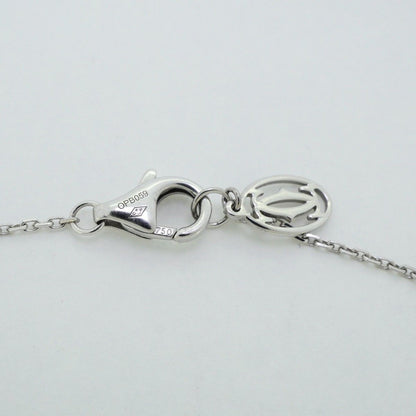 Cartier Necklace Damier 18k White Gold Diamond — view 5