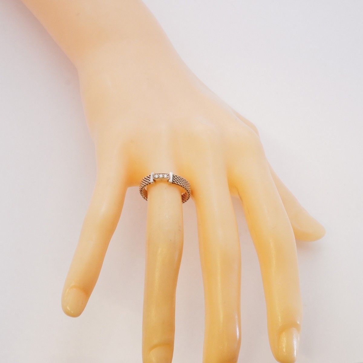 Tiffany & Co Ring Somerset 925 Sterling Silver Diamond — view 6
