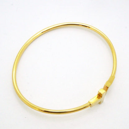 Tiffany & Co Bangle T Wire 18k Yellow Gold Bracelet — view 2