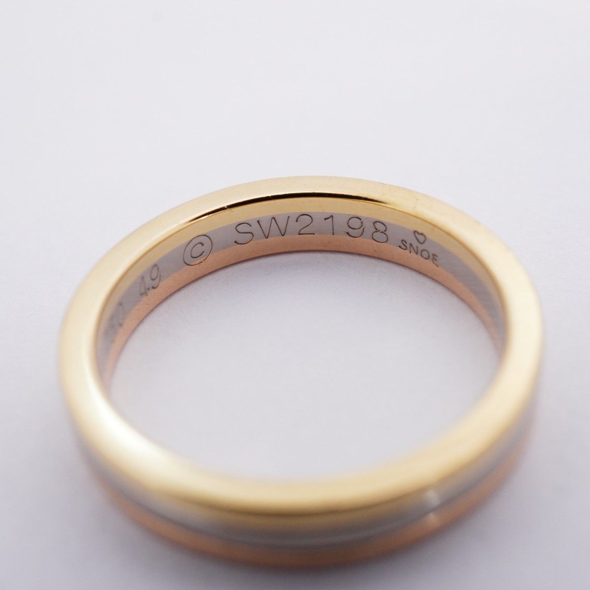 Cartier Ring Vendome 18k Yellow Gold 18k White 18k Pink — view 4