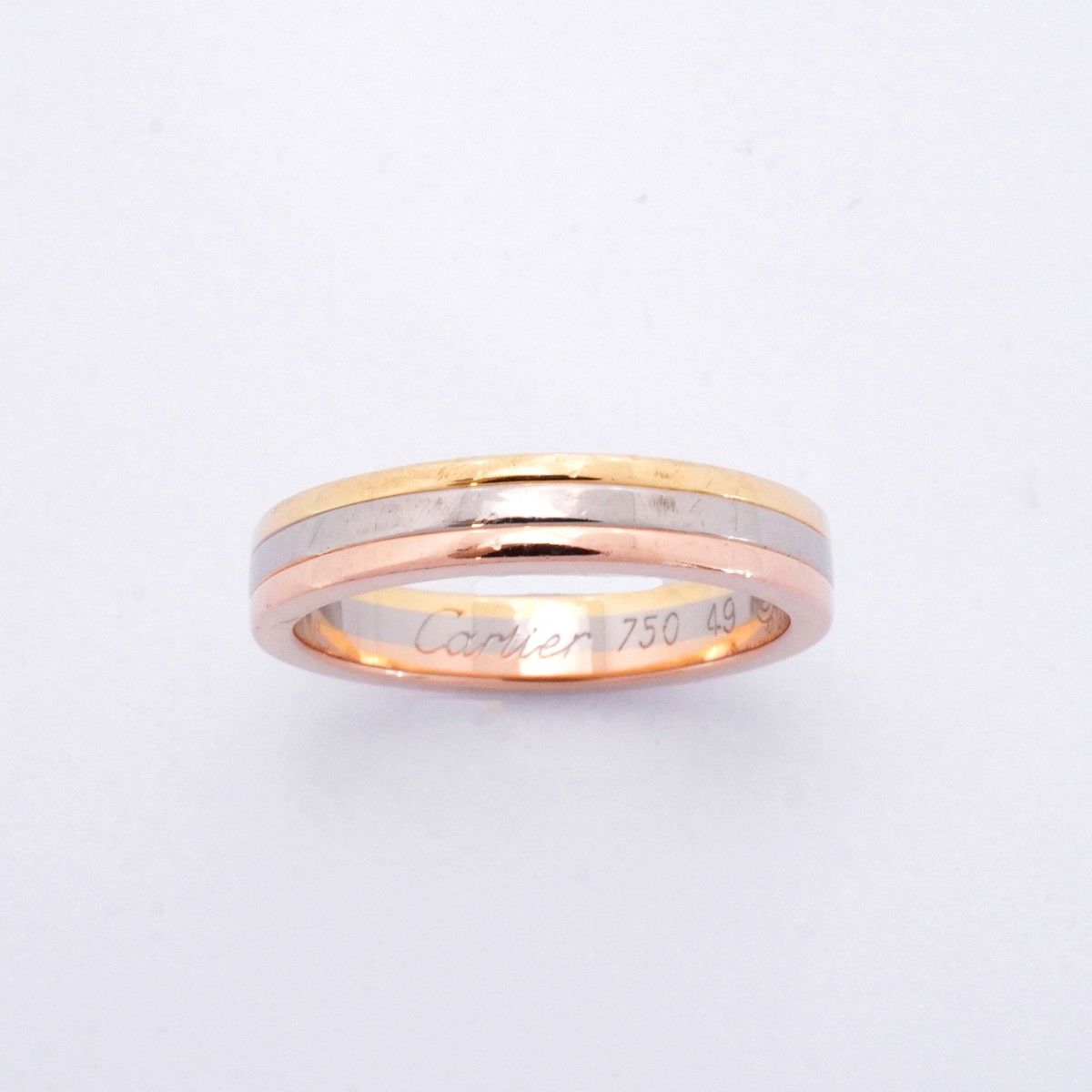 Cartier Ring Vendome 18k Yellow Gold 18k White 18k Pink — view 2