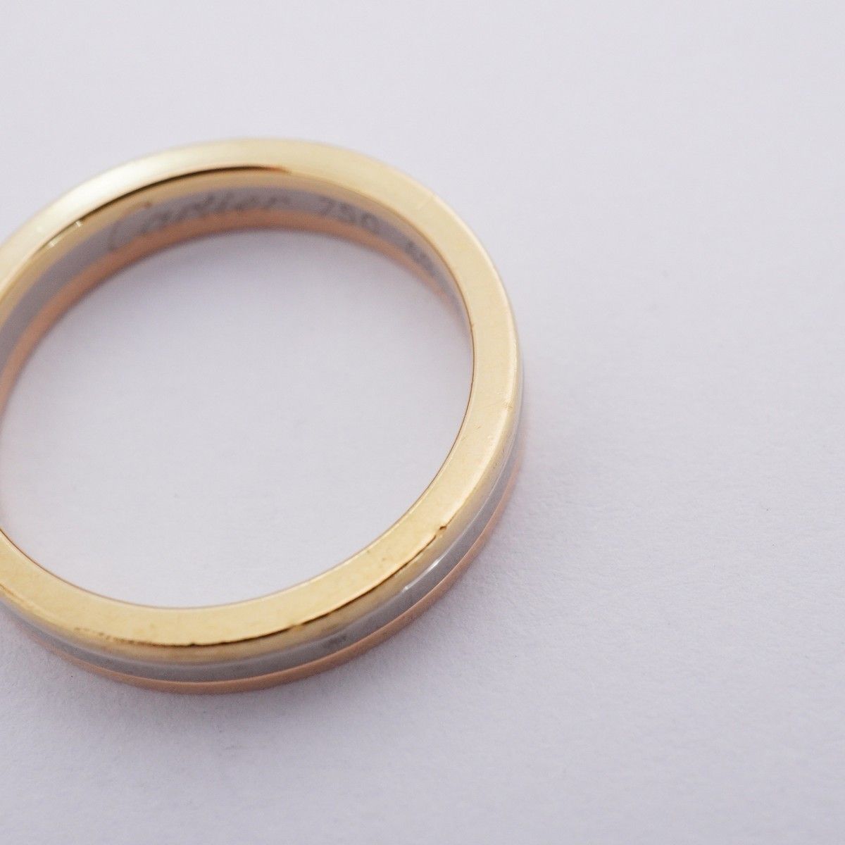 Cartier Ring Vendome 18k Yellow Gold 18k White 18k Pink — view 7