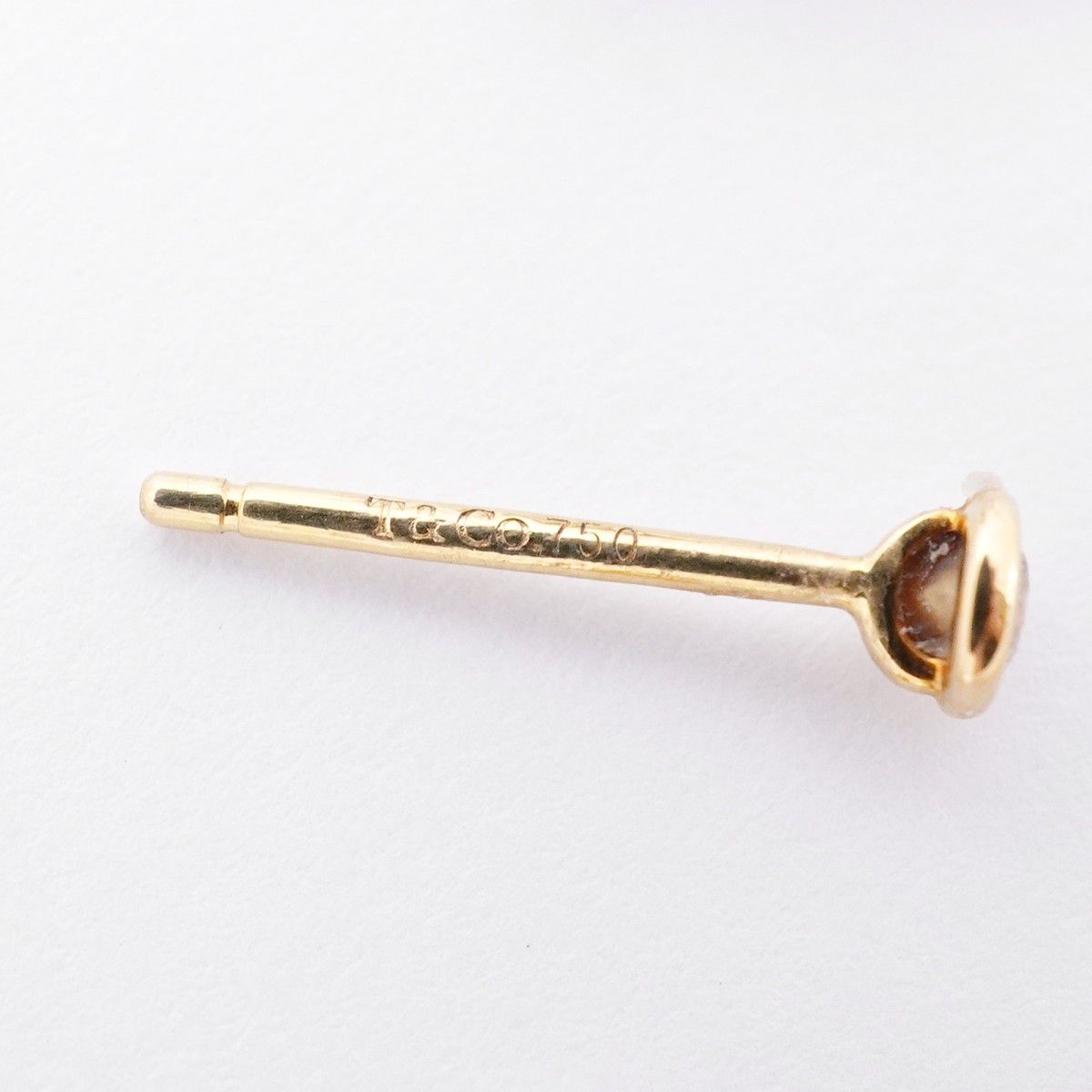 Tiffany & Co Earrings by the Yard 18k Yellow Gold Diamond — view 4