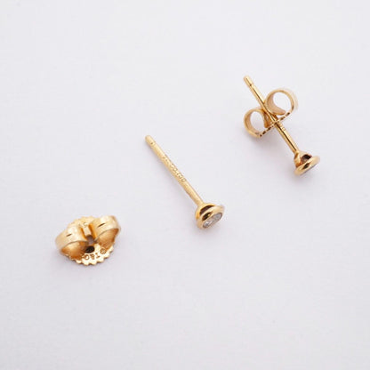 Tiffany & Co Earrings by the Yard 18k Yellow Gold Diamond — view 3