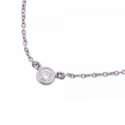 Tiffany & Co Necklace by the Yard Platinum Diamond