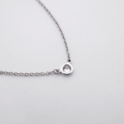 Tiffany & Co Necklace by the Yard Platinum Diamond — view 2