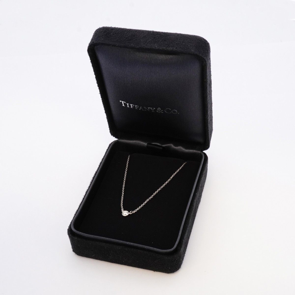 Tiffany & Co Necklace by the Yard Platinum Diamond — view 8