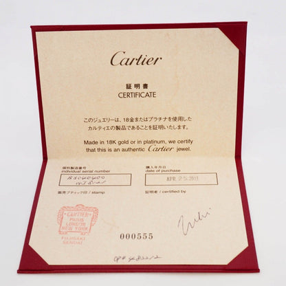 Cartier Necklace C Heart 18k Pink Gold Diamond — view 8