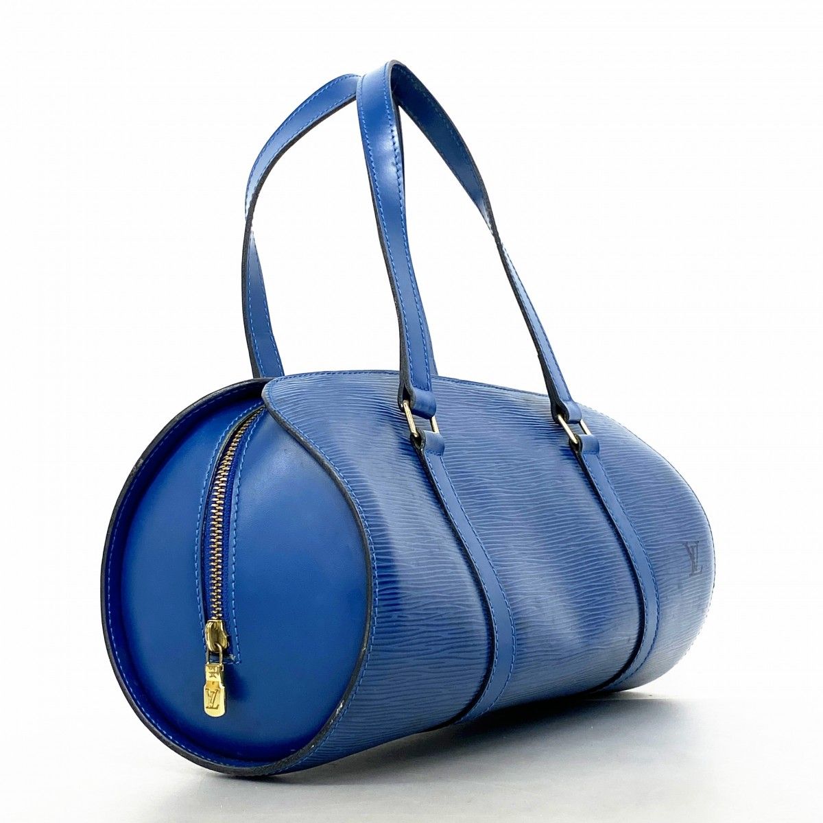 Louis Vuitton Handbag Epi Souflo Toledo Blue — view 2