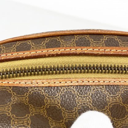 Celine Shoulder Bag Macadam Brown Gold — view 8