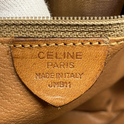 Celine Shoulder Bag Macadam Brown Gold — view 5
