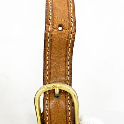Celine Shoulder Bag Macadam Brown Gold — view 7