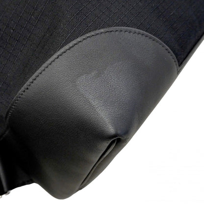 Hermes Backpack Sac a Dos All Swift Toile Bivack Black Silver — view 8