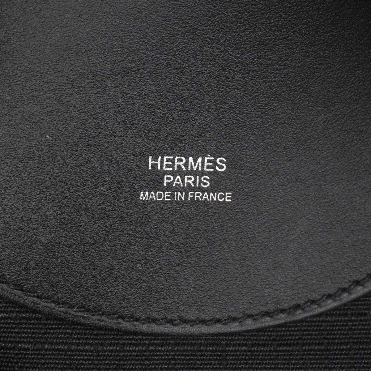 Hermes Backpack Sac a Dos All Swift Toile Bivack Black Silver — view 5