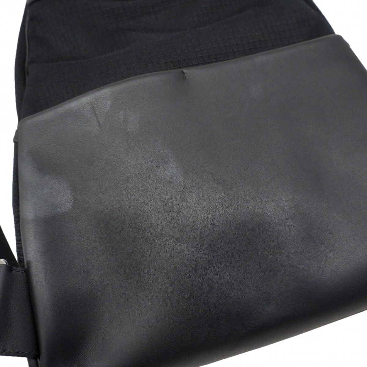 Hermes Backpack Sac a Dos All Swift Toile Bivack Black Silver — view 9