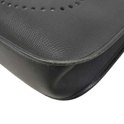 Hermes Shoulder Bag Evelyne Ardennes Black Gold — view 6