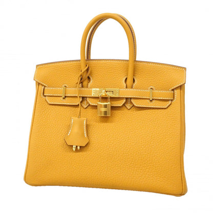 Hermes Handbag Birkin 25 Togo Natural Sable Gold