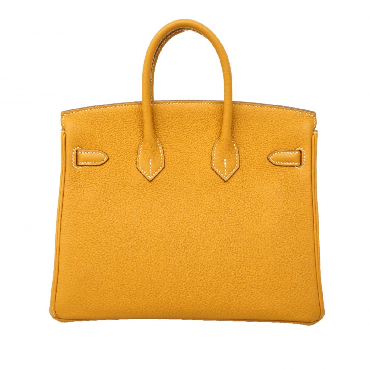 Hermes Handbag Birkin 25 Togo Natural Sable Gold — view 9