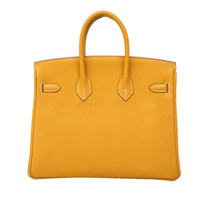 Hermes Handbag Birkin 25 Togo Natural Sable Gold — view 9