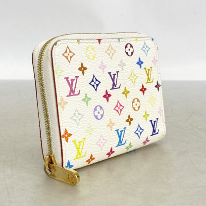 Louis Vuitton Coin Case Monogram Multicolor Zippy Purse Blanc Rich — view 2