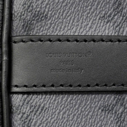 Louis Vuitton Handbag Monogram Eclipse Reverse Keepall Bandouliere 25 Black — view 5